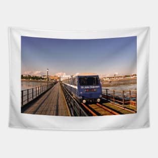 Southend on Sea Pier and Train Essex Tapestry