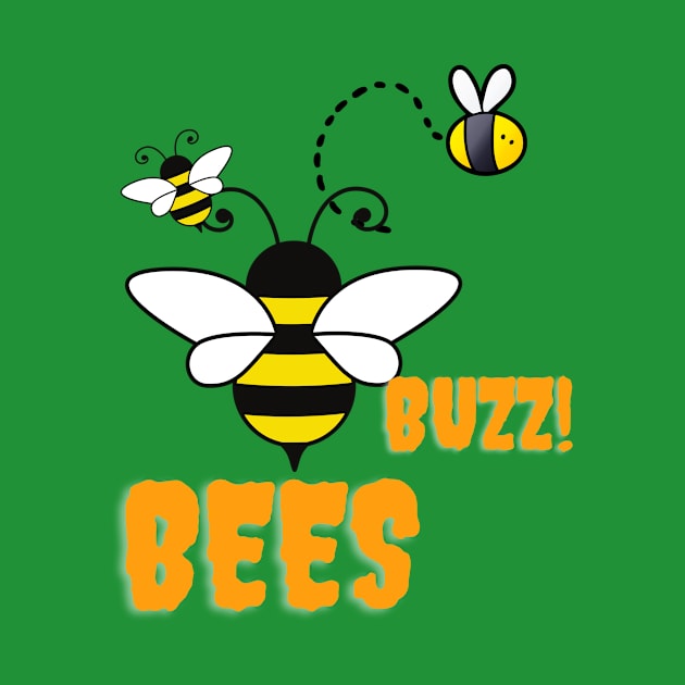Bees Buzz by JeDrin
