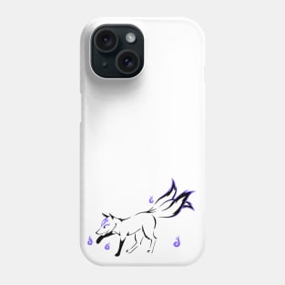 Kitsune (purple) Phone Case