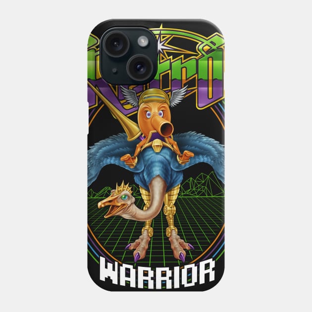 Retro warrior Phone Case by kennsing