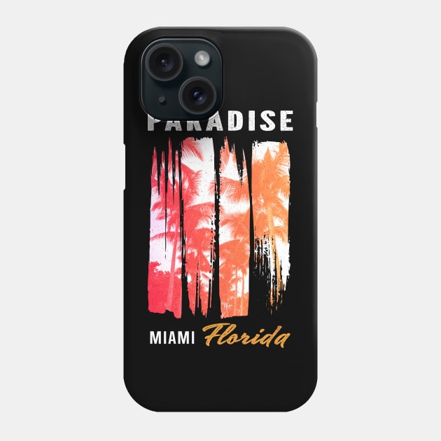 Miami Beach Florida Phone Case by ForeverVarsity