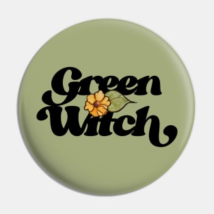 Green Witch Pin