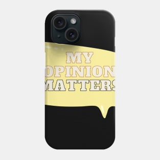 I Matter Phone Case