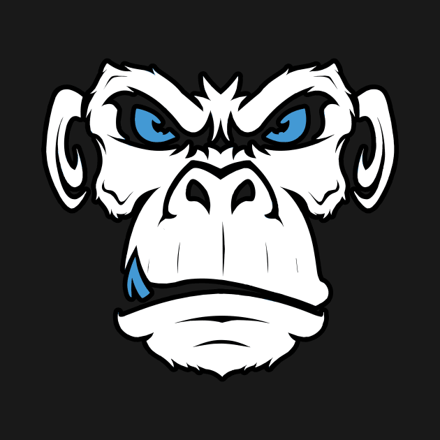 Angry Monkey by unrefinedgraphics