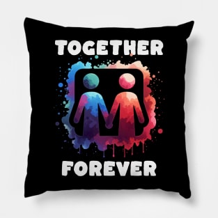 Together forever Pillow