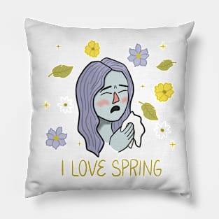 Allergy Season Pillow