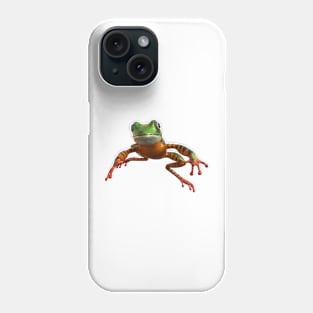 Amazon tree frog Phone Case