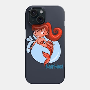 Red Ponytail Merbie Phone Case