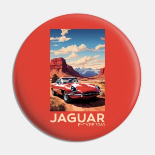 Jaguar E-Type Series 1 Pin