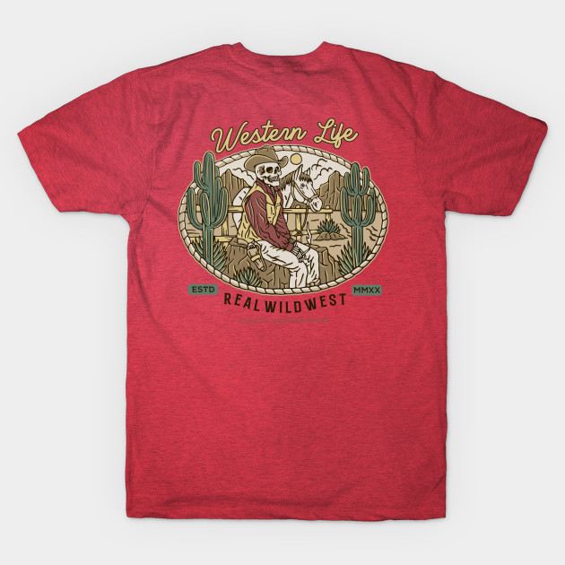 Old West - Cowboy - T-Shirt