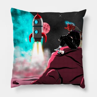 Tengu Boy Supernova Pillow