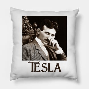 Nikola Tesla Pillow