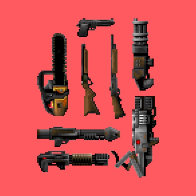 D Guns by RetroPixelWorld