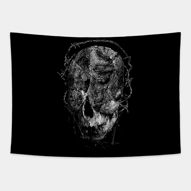 Skull Tapestry by CHESTCRUSH