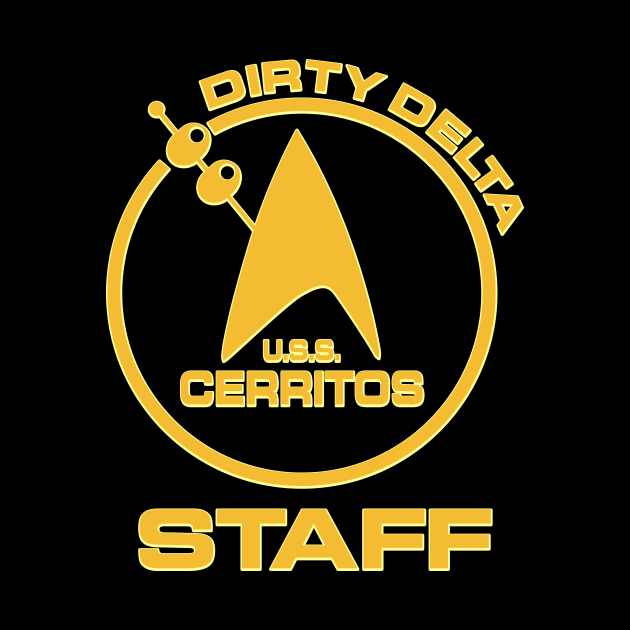 Lower Decks Dirty Delta staff by Vault Emporium