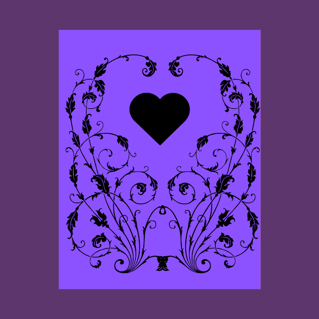 Heart pattern by Vinurajput