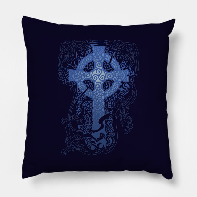 CELTIC NIGHT Pillow by RAIDHO