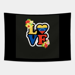 Love Venezuela Tapestry