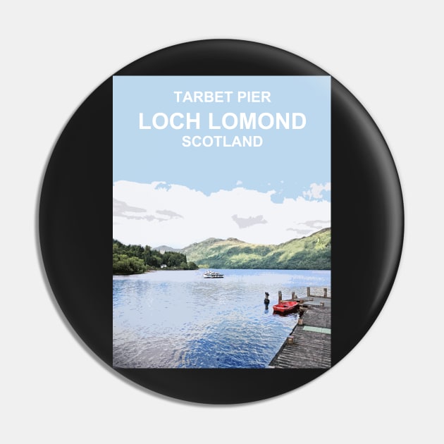 Scotland Loch Lomond Scottish Travel location poster Pin by BarbaraGlebska