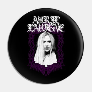 Avril Lavigne Metal Style Pin