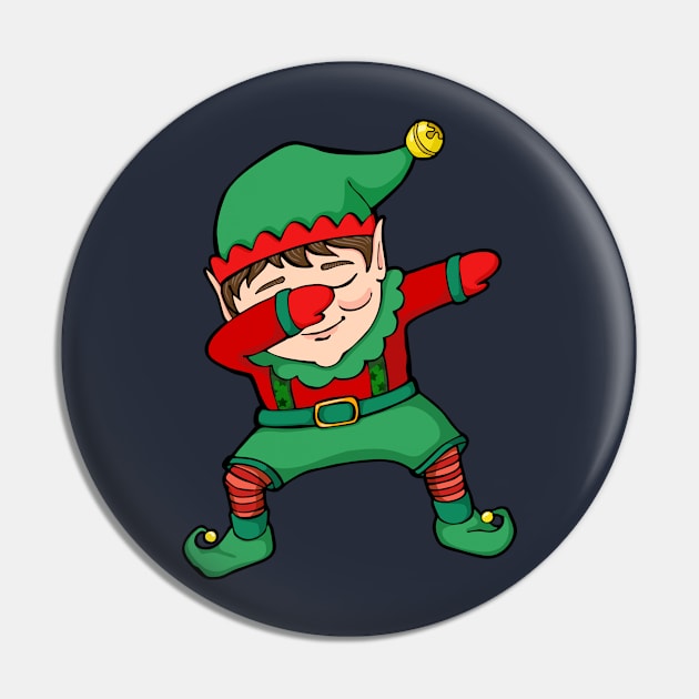 Dabbing Elf Pin by zeno27