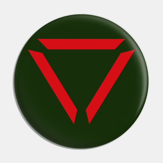 Minimalist Predator Pin by PWCreate