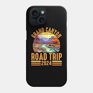 Grand Canyon National Park Road Trip 2024 Funny Family Vacation Phone Case