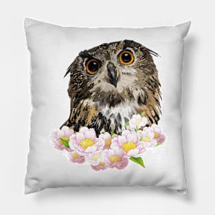 Royal Owl Pillow