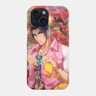 Manga Master Cool Anime yakuza pose Phone Case