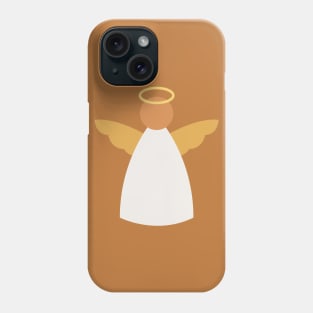 Gold Christmas Angel Phone Case