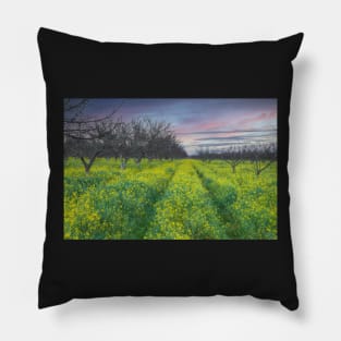 Trees and wildflowers Pillow