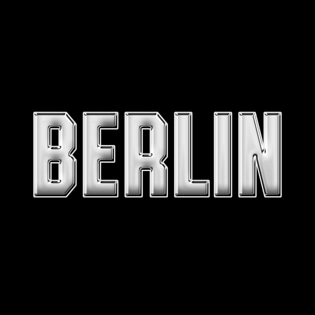 Berlin Stadt Retro Berliner Schriftzug Stadtkind by Foxxy Merch