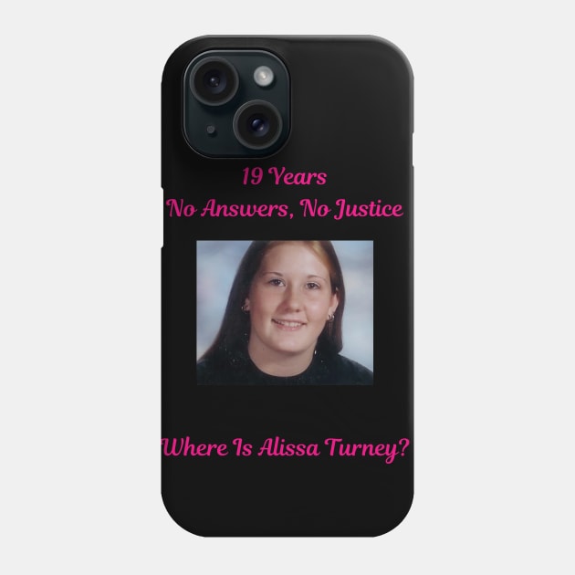 Justice for Alissa Fundraiser Phone Case by Mad Ginger Entertainment 