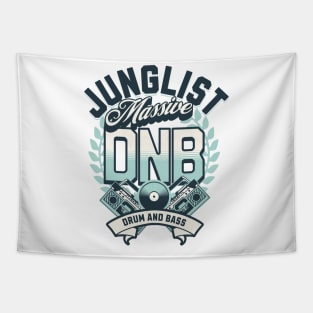 DNB - Junglist Massive (Dark green/mint) Tapestry