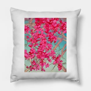 Bougainvilleas Pillow