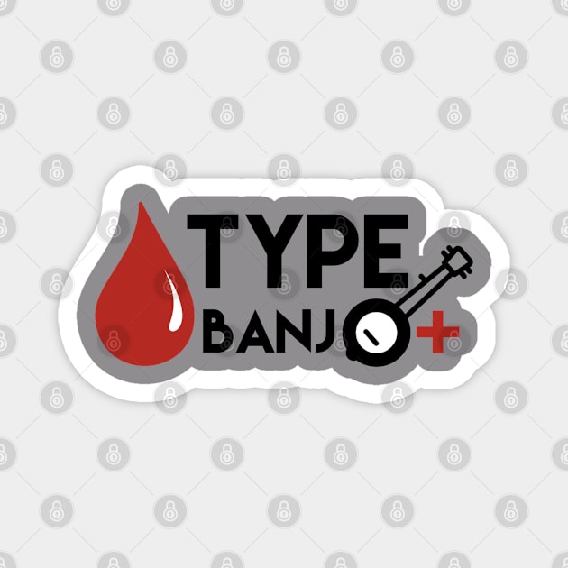 Type BanjO Positive Magnet by wildjimbo