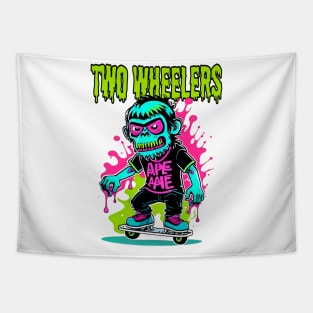 Two Wheelers ape Tapestry