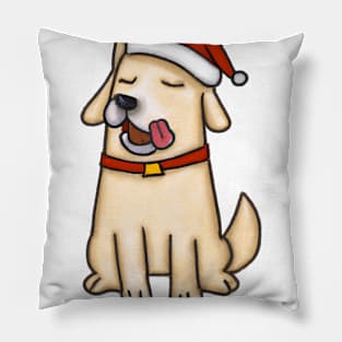 Cute Labrador Retriever Drawing Pillow