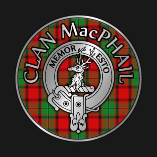 Clan MacPhail Crest & Tartan T-Shirt