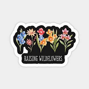 Raising wildflowers and wildlife Magnet