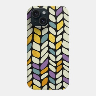 Gold vegetable pattern Phone Case