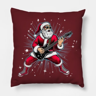 Christmas Santa Popstar 35 Pillow