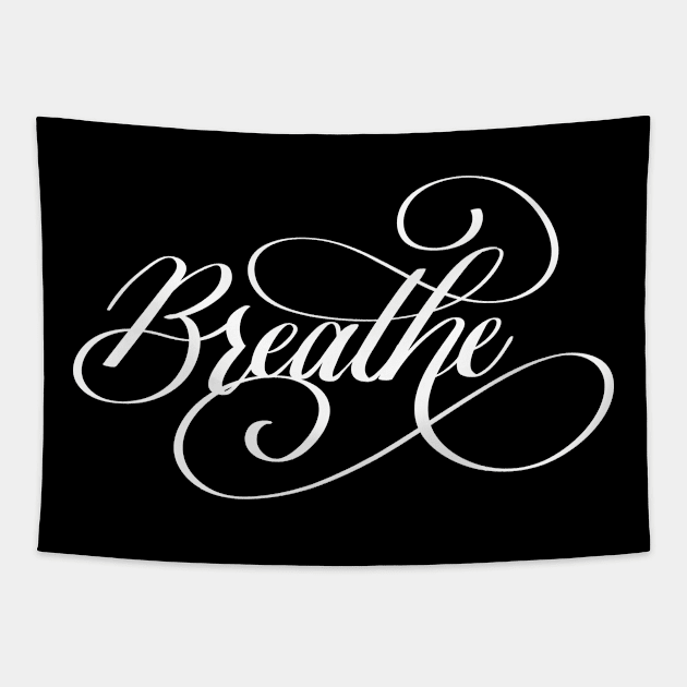 Breathe Tapestry by Kelly Gigi