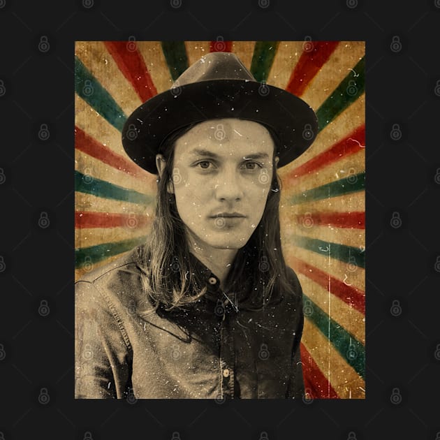 James Bay - Photo Vintage Style by Janji Joni