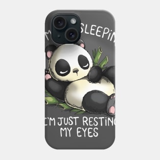 Resting Panda Phone Case