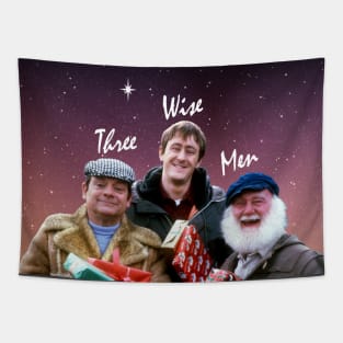 Three Wise Men (with a background) Tapestry