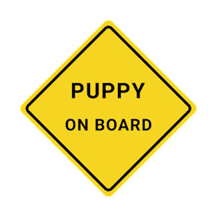 Puppy on board T-Shirt