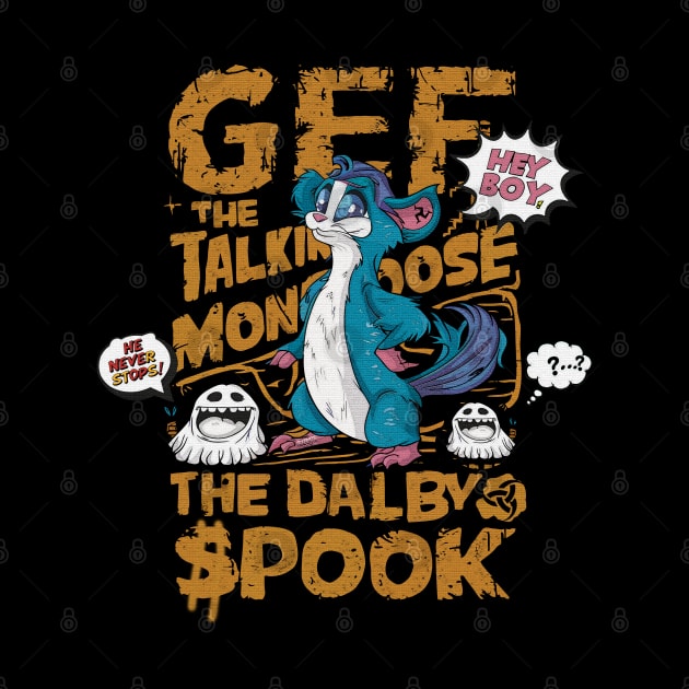 GEF The Talking Mongoose by SpottydoggCreatives