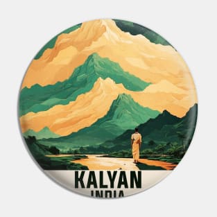 Kalyan India Vintage Tourism Travel Pin