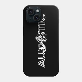 Autastic Outline Logo Tee Phone Case